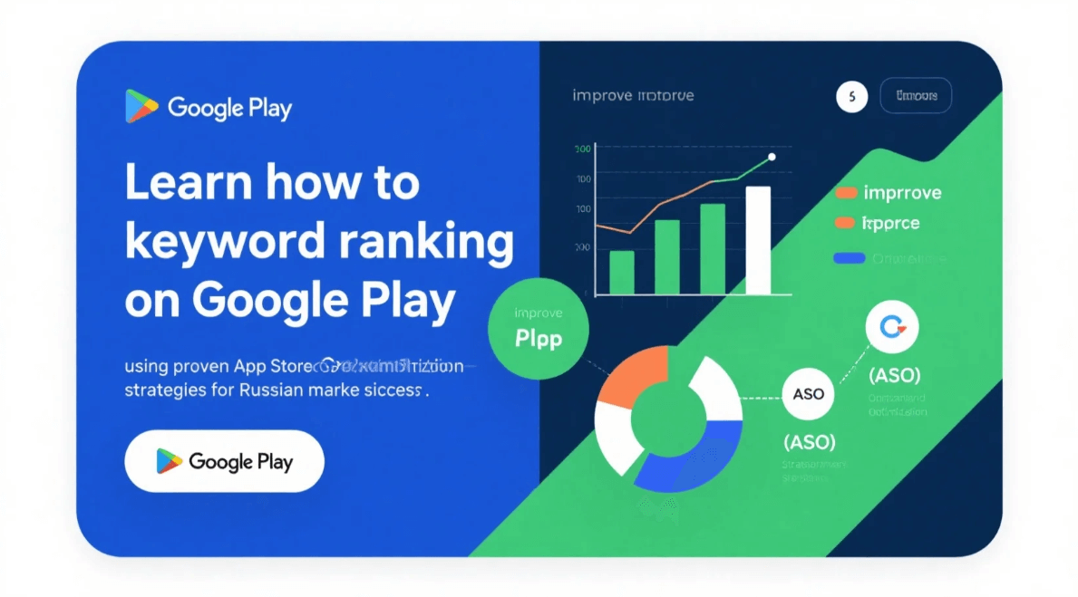 Повысьте рейтинг ключевых слов в Google Play с помощью русского ASO
